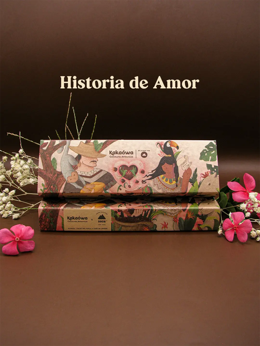 Cajas de chocolates colombianos para llevar como recuerdo de Colombia.