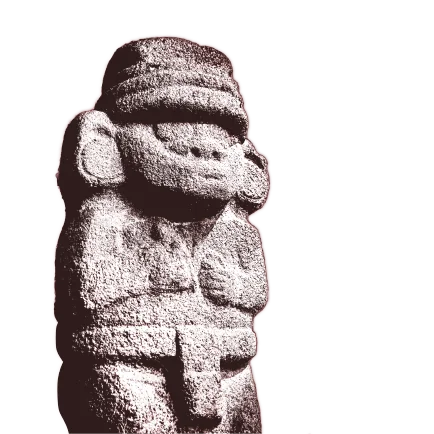Estatua del Parque Arqueológico de San Agustín, Huila